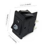 30 Ampere 12 Volt vier Stecker LED ON OFF Auto Nebelscheinwerfer Schalter – Bild 6
