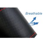 Handgenähter Four Seasons-Lenkradbezug aus echtem Leder für 38-cm-Lenkrade – Bild 5