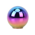 Universal Vehicle Car Gradient Blau verschraubte Schalthebelabdeckung Handbuch Automatischer Aluminium-Schaltknauf – Bild 2