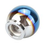 Universal Auto Blau Ball Form Aluminium Legierung Schalthebel Manuelle Automatische Schaltknauf Adapter – Bild 3