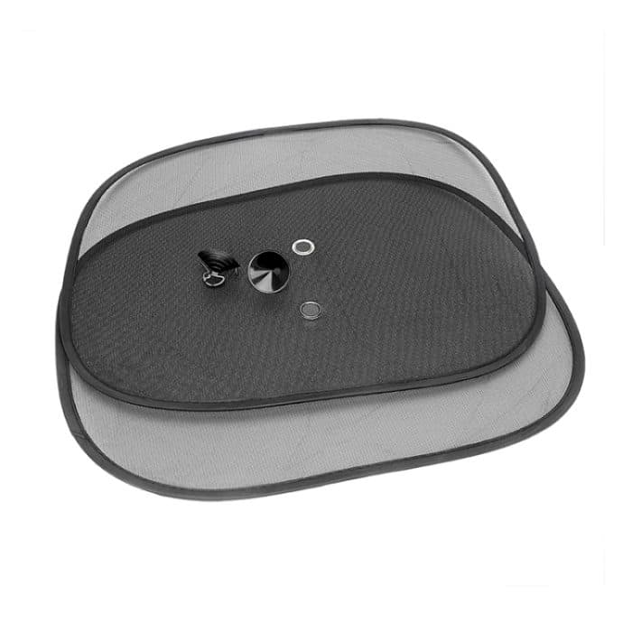 2 PCS Car Net Garn Sonnenschutzisolierung Fenster Sonnenschutzabdeckung, Größe: 44 * 36 cm – Bild 3