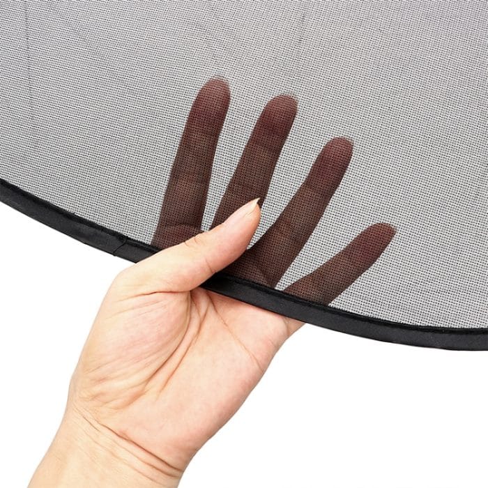 2 PCS Car Net Garn Sonnenschutzisolierung Fenster Sonnenschutzabdeckung, Größe: 44 * 36 cm – Bild 5