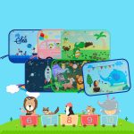 Auto große Heckscheibe Sonnenschutz Isolierung Fenster Sonnenschutz Abdeckung, Größe: 70 * 50 cm, Happy Rabbit, Green Dinosaur, Three Pony, Three Little eagles, Little Fox, Deer, Bear, Spectacle Bear, Picnic, A Pony – Bild 12