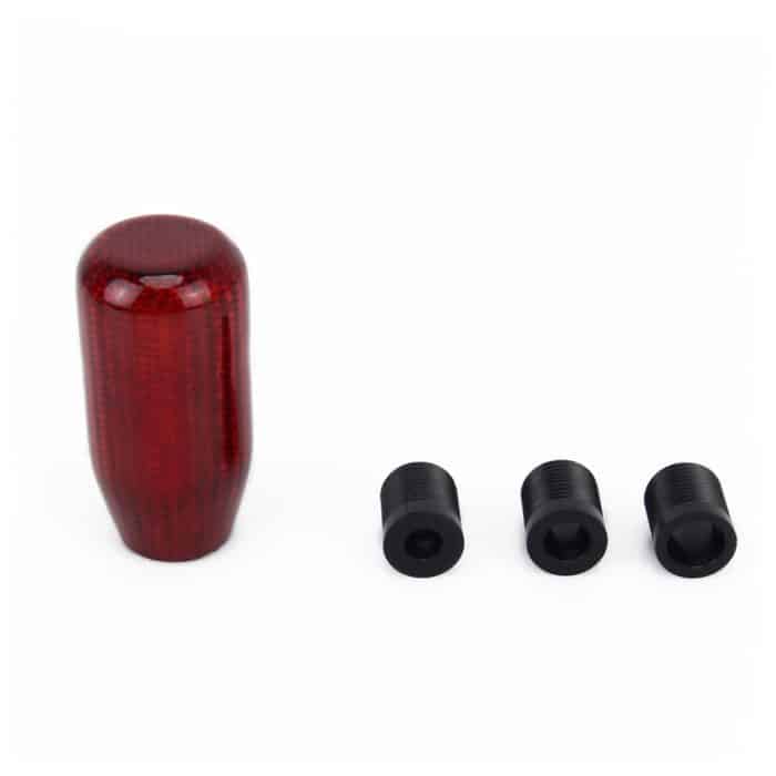 Universal Vehicle Car Shifter Cover Handbuch Automatischer Carbon-Schaltknauf – Bild 5