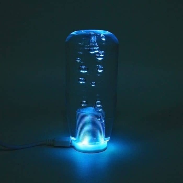 Universal Car Truck Transparente Blasenfarben LED-Lichtschaltknopf Schalthebel, Länge: 10 cm – Bild 9