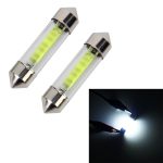10 PCS 39mm 1W 6000K Weißlicht Car Dome Lampe Lizenz LED Leselampe, DC 12V