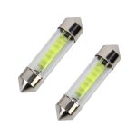 10 PCS 39mm 1W 6000K Weißlicht Car Dome Lampe Lizenz LED Leselampe, DC 12V – Bild 2