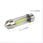 10 PCS 39mm 1W 6000K Weißlicht Car Dome Lampe Lizenz LED Leselampe, DC 12V – Bild 4