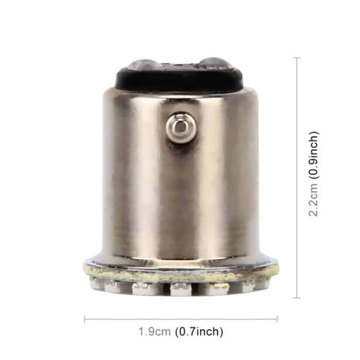 10 Stück Auto Auto 1,2 W 1157 BAY15D 22-LED-Lampen Bremslicht, 1157 Red Light, 1157 Yellow Light – Bild 3