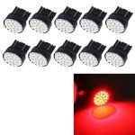 10 PCS T20/7443 Auto Auto Lampe 1,2 W 22-SMD 1206 LED Lampen Bremslicht, T20/7443 Red Light, T20/7443 Yellow Light