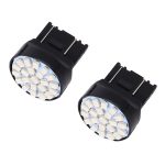10 PCS T20/7443 Auto Auto Lampe 1,2 W 22-SMD 1206 LED Lampen Bremslicht, T20/7443 Red Light, T20/7443 Yellow Light – Bild 2