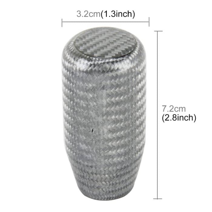 Universal Car Gear Shift Knob Modifizierter Car Gear Shift Knob Schalthebelknopf für Auto-Getriebe Carbon Lead Gear Knobs – Bild 2