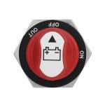 Jtron Ein / Aus-Autobatterieschalter Autobatterie-Hauptschalter MAX DC 32V 200A CONT 300A INT Verwendung für PKW / Geländewagen / LKW – Bild 4
