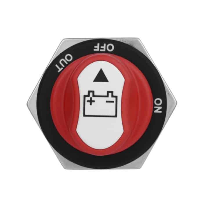 Jtron Ein / Aus-Autobatterieschalter Autobatterie-Hauptschalter MAX DC 32V 200A CONT 300A INT Verwendung für PKW / Geländewagen / LKW – Bild 4