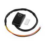 Jtron Car DIY Schalter Einfügen Typ Schalter Schalter Einfügen Typ Schalter Doppelseitig mit Klebeband AUS / EIN DC 12V / 200mA – Bild 4