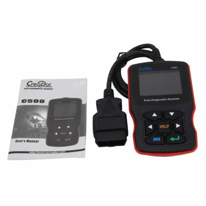 C500 Code Scanner 320 * 240 Pixel Display Autoscanner Fehler Code Reader Scanner Update Online Automotive Diagnostic Tool, Support SD-Karte – Bild 5