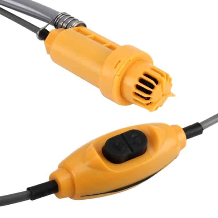 DC 12V Duschen Waschen Autowaschen Geschirr Wasserkraft Einstellbares Autoduschset mit 2 m Kunststoffschlauch – Bild 4