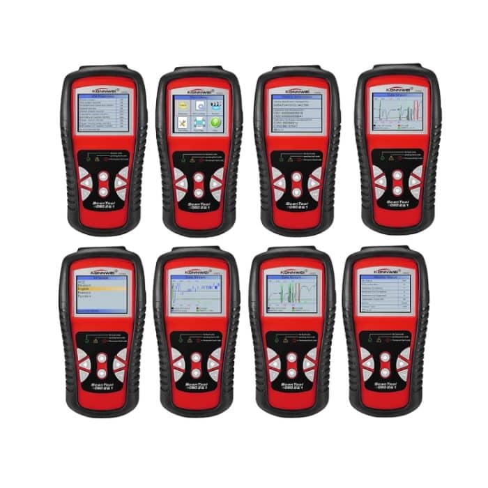 KONNWEI KW830 OBDII / CAN-Auto Auto-Diagnose-Scan-Tools Auto-Scan-Adapter Scan-Tool Unterstützt 8 Sprachen und 6 Protokolle (Kann auch Batterie und Spannung erkennen, erkennt nur 12-V-Benzinauto) – Bild 7