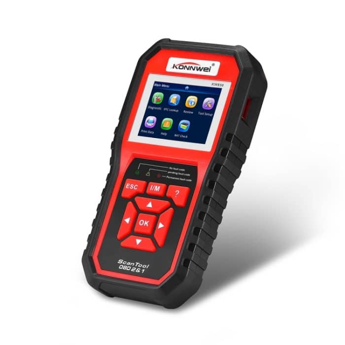 KONNWEI KW850 OBDII / CAN-Auto Auto-Diagnose-Scan-Tools Auto-Scan-Adapter Scan-Tool Unterstützt 8 Sprachen und 6 Protokolle (Kann auch Batterie und Spannung erkennen, erkennt nur 12-V-Benzinauto) – Bild 2