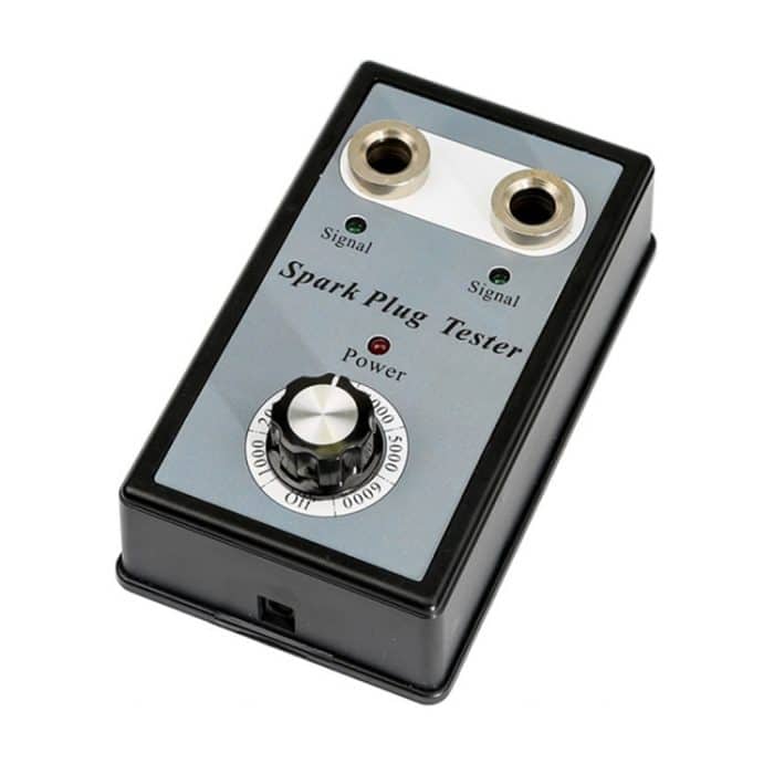 Einstellbarer Zweiloch-Auto-Zündkerzentester Zündkerzendetektor 12-V-Benzinfahrzeuge Zündkerzentest-Diagnosewerkzeuge – Bild 1