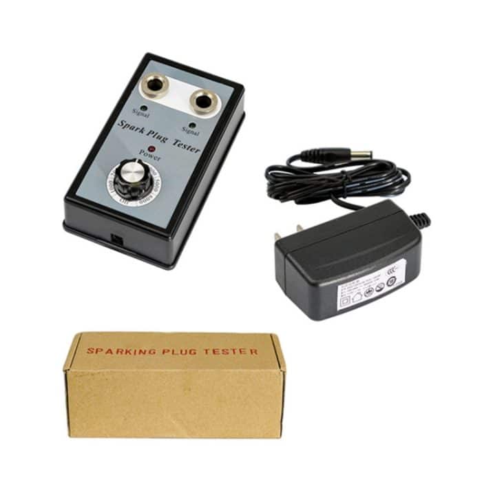 Einstellbarer Zweiloch-Auto-Zündkerzentester Zündkerzendetektor 12-V-Benzinfahrzeuge Zündkerzentest-Diagnosewerkzeuge – Bild 4
