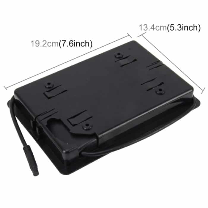 7-Zoll-TFT-LCD-Farbmonitor-Kissen TFT-LCD-Vollfarbanzeigemonitor mit Fernbedienung Verfügbar für VCD / DVD / GPS / KAMERA – Bild 3