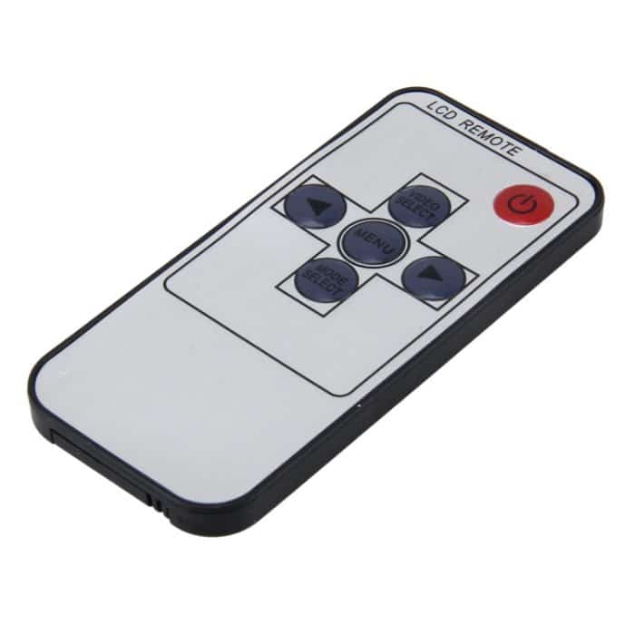 7-Zoll-TFT-LCD-Farbmonitor-Kissen TFT-LCD-Vollfarbanzeigemonitor mit Fernbedienung Verfügbar für VCD / DVD / GPS / KAMERA – Bild 4