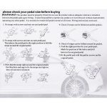 CS-321 3-in-1 rutschfestes manuelles Auto-LKW-Pedal-Fuß-Bremsbelag-Abdeckungsset – Bild 6