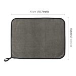40 x 30,5 cm Mikrofaser Absorbierende Reinigung Trocknen Reinigen Stoff Waschen Autopflege Waschtuch – Bild 3