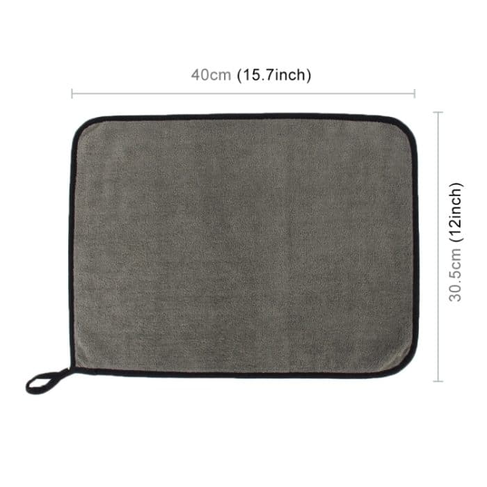 40 x 30,5 cm Mikrofaser Absorbierende Reinigung Trocknen Reinigen Stoff Waschen Autopflege Waschtuch – Bild 3