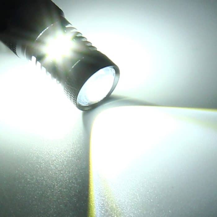 2 PCS Superhelle PSX24W DC 12V 5W 350LM Auto Auto Nebelscheinwerfer mit 16 SMD-3030 LED Lampen Lampe, Weiß + Gelb Licht – Bild 8