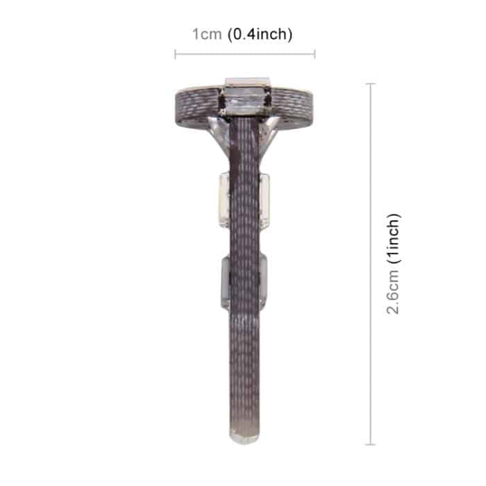 2 PCS T10 / W5W / 194/501 1,5 W 90LM 6000K 9 SMD-3528 LED-Lampen Auto-Leselampen-Begrenzungsleuchte mit Decoder, DC 12V – Bild 4