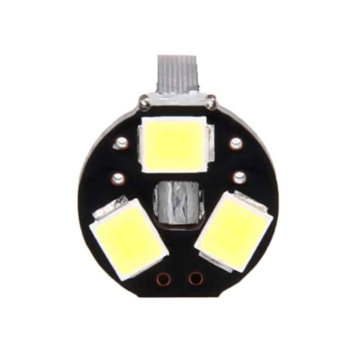 2 PCS T10 / W5W / 194/501 1,5 W 90LM 6000K 9 SMD-3528 LED-Lampen Auto-Leselampen-Begrenzungsleuchte mit Decoder, DC 12V – Bild 5