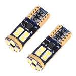 2 PCS T10 / W5W / 194/501 4W 280LM 6000K 12 SMD-2835 LED-Lampen Auto-Leselampen-Begrenzungsleuchte mit Decoder, DC 12V – Bild 2