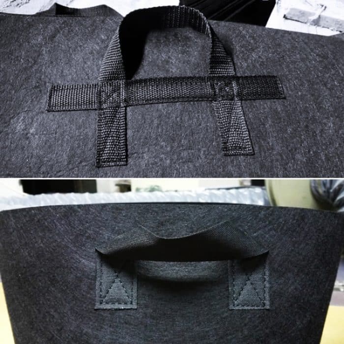2 Gallonen Pflanzen Grow Bag Verdicktes Vlies Belüftungsgewebe Topfbehälter mit Griff – Bild 6