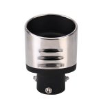 Universal-Auto-Styling-Edelstahl-Gerade-Anschraub-Auspuff-Endschalldämpfer-Spitzenrohr mit Netz – Bild 3