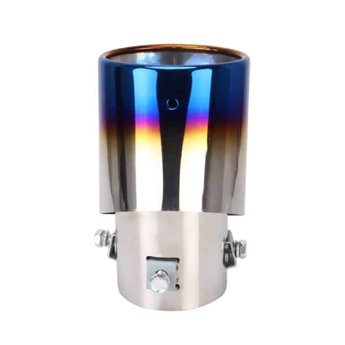 Universal Car Styling Edelstahl gebogenes Auspuffschwanz-Schalldämpfer-Spitzenrohr – Bild 3