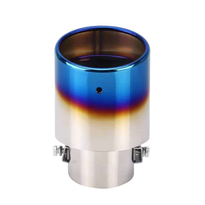 Universal Car Styling Edelstahl Gerade Auspuff Heck Schalldämpfer Tip Pipe – Bild 3