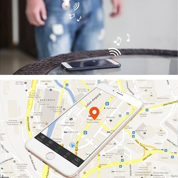 R2 Smart Wireless Bluetooth V4.0 Tracker Finder Schlüsselschnalle Anti-Lost Alarm Locator Tracker, R2, Locator Tracker – Bild 6