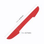 4-in-1-Carbon-Faser-Auto-Seitentür-Kantenschutz-Schutzverkleidungsaufkleber, Yellow, Blue, Black – Bild 3