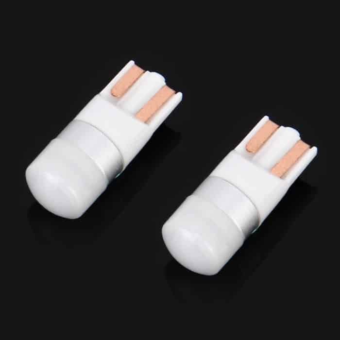 2 PCS T10 / W5W / 194/501/168 1W 70LM 6000K Weiße LED-Lampe Auto-Leselampe Abstandsleuchte, DC 12V – Bild 2