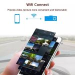 Mini Car Dash Kamera WiFi Monitor Full HD Dashcam Videorecorder Camcorder Bewegungserkennung, Unterstützung TF-Karte & Android & IOS – Bild 6