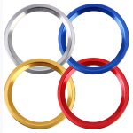 Auto Motor Start Key Push Button Ring Trim Aluminiumlegierung Aufkleber Dekoration für Audi, For Audi(Engine Start) – Bild 5