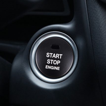 3D-Aluminiumlegierung Motor Start Stop Push Button Cover Trim Dekorativer Aufkleber für Mazda, for Mazda