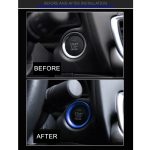 Auto Motor Start Key Push Button Ring Trim Aluminiumlegierung Aufkleber Dekoration für Mazda, For Mazda – Bild 8