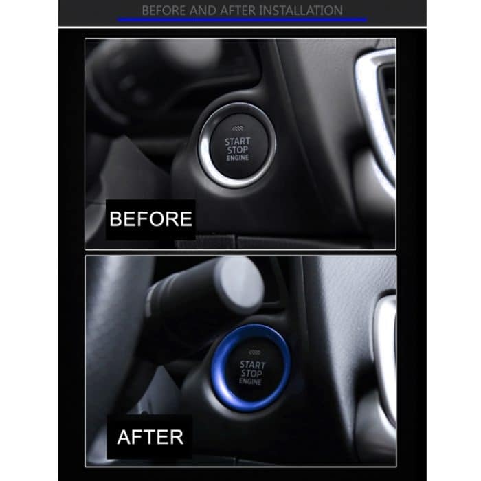 Auto Motor Start Key Push Button Ring Trim Aluminiumlegierung Aufkleber Dekoration für Mazda, For Mazda – Bild 8