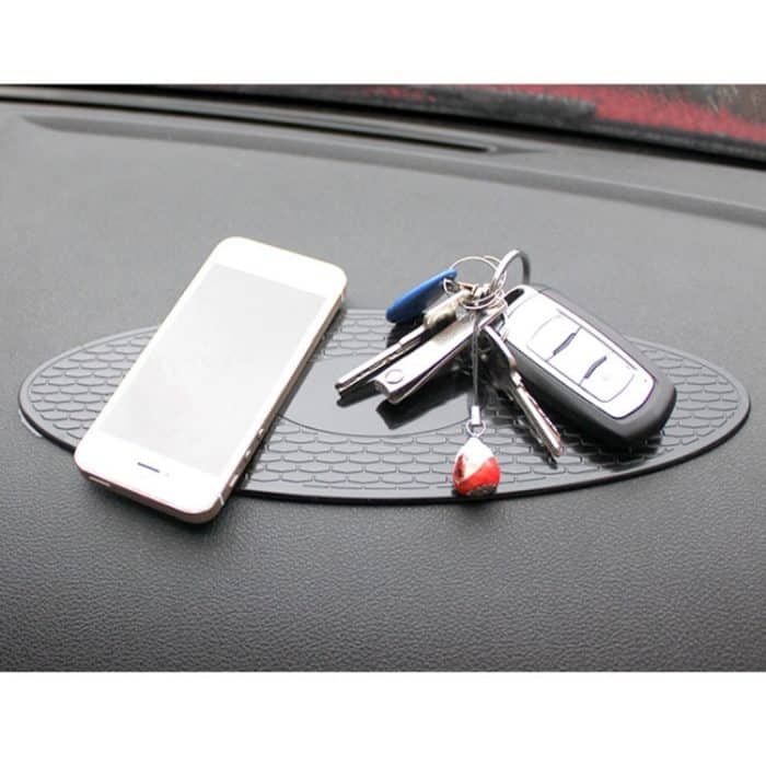 Auto Auto Oval Weichgummi Armaturenbrett Anti-Rutsch-Pad-Matte für Telefon / GPS / MP4 / MP3, Größe: 30 * 9,5 cm – Bild 5