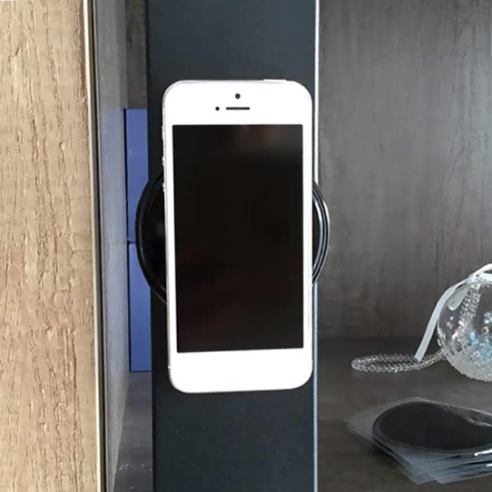 Auto Auto Runde weiche Gummi-Armaturenbrett-Anti-Rutsch-Pad-Matte für Telefon / GPS / MP4 / MP3, Durchmesser: 8 cm, Round Soft Rubber Mat(Black), Round Soft Rubber Mat(Transparent) – Bild 4