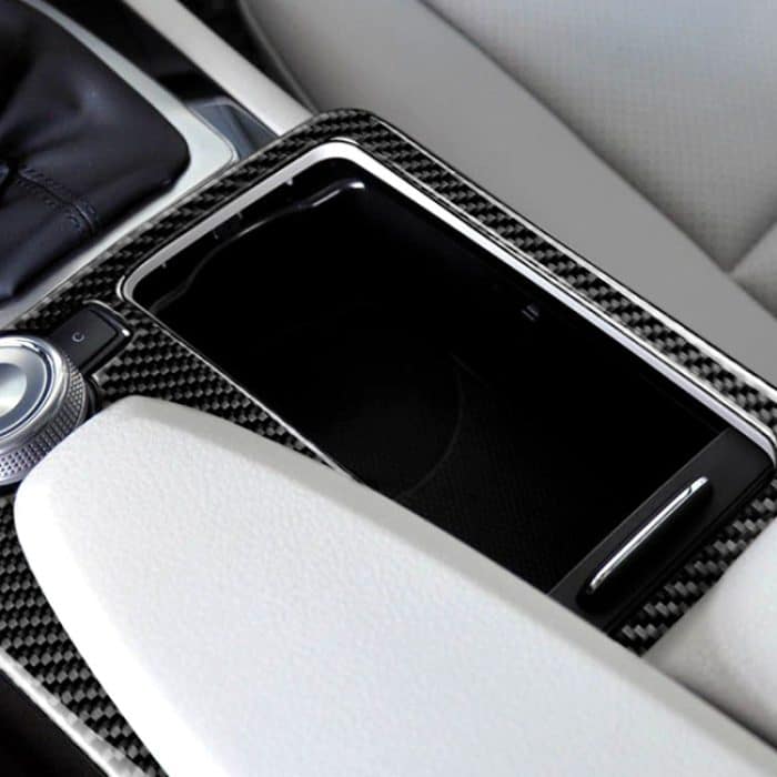 Auto Deutsche Flagge Kohlefaser Rechtsantrieb Getriebe Position Panel Dekorativer Aufkleber für Mercedes-Benz W204 2007-2013 / W212 2010-2012 – Bild 7