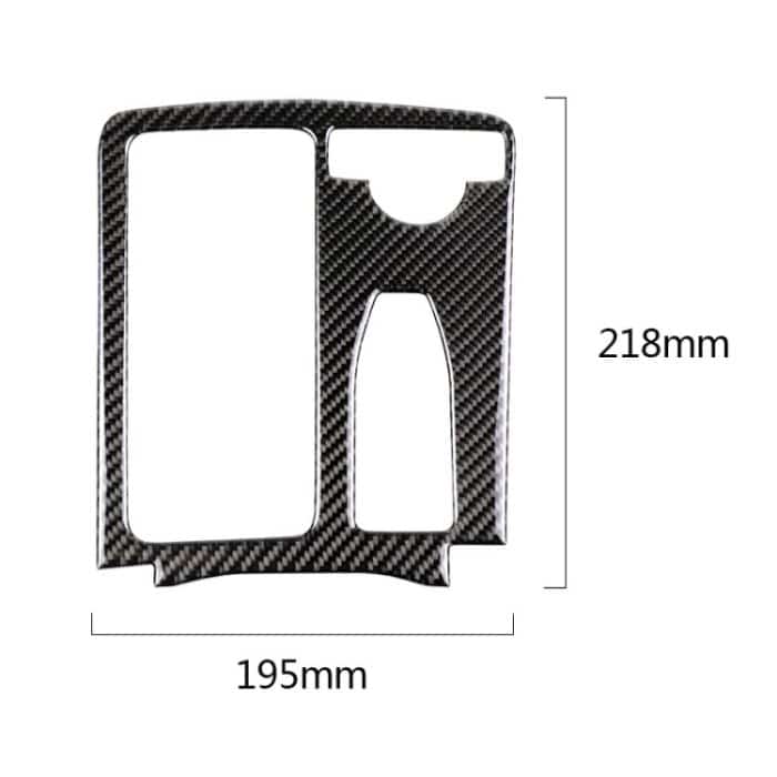 Auto Carbon Fiber Right Drive Gear Position Panel Dekorativer Aufkleber für Mercedes-Benz W204 2007-2013 / W212 2010-2012 – Bild 4